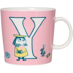 Arabia - Mumin / Moomin - ABC - Stor Mugg - Y - 40 CL Rosa Design Tove Jansson