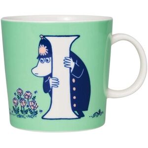 Arabia - Mumin / Moomin - ABC - Stor Mugg - I - 40 CL Grön Design Tove Jansson