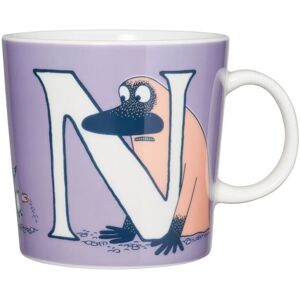 Arabia - Mumin / Moomin - ABC - Stor Mugg - N- 40 CL Lila Design Tove Jansson