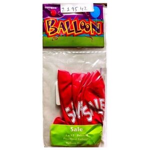 Unique Party Sale Latex Pearlised Balloons (Pack of 5)