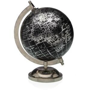 Globe Versa Silver Metal 15 x 24 x 17 cm