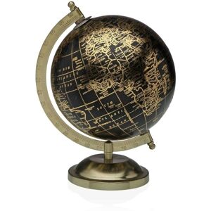 Globe Versa Golden Metal 17 x 24 x 15 cm