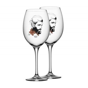 All About You Wine glass Deep Purple 2-Pack - Kosta Boda