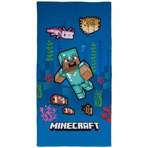 Minecraft Ocean Bath Towel