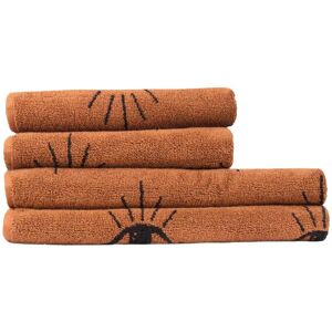 Furn Theia Abstract Eye Towel Bale Set (Pack of 4)