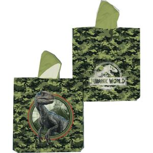 Universal Studios Jurassic World microfiber poncho towel