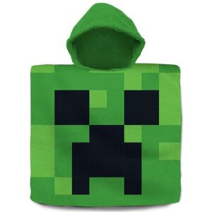 Kids Licensing Minecraft cotton poncho towel