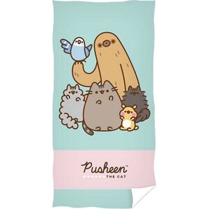 Pusheen Characters Soft Touch Beach Towel