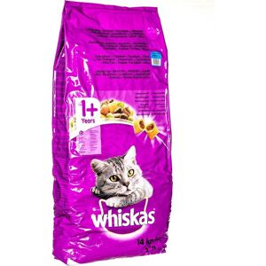 Whiskas Tør kattefoder Voksne katte med tun & grøntsager 14 kg