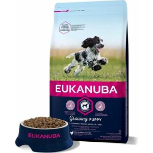 Foder Eukanuba PUPPY Barn/Junior Kylling 3 Kg