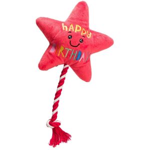 House Of Paws Star Happy Birthday Rope Dog Toy