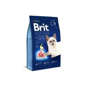 Kattemad Brit PREMIUM BY NATURE STERILIZED Voksen Kalkun Lam 8 kg