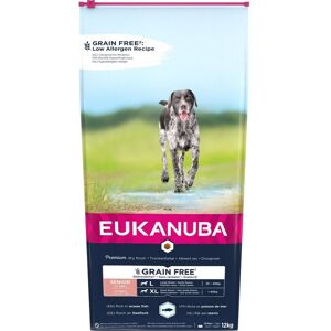 Foder Eukanuba Grain Free Senior large/giant breed Ældre Fisk 20-40 Kg 12 kg