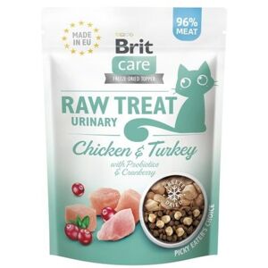 Snack for Cats Brit Care Raw Treat Urinary Kylling 40 g