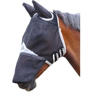 Shires Field Durable Horse Fly Mask med ører og næse