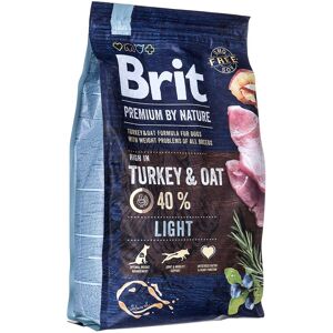 Brit Premium by Nature Light - tørt hundefoder - 3 kg