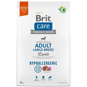 BRIT Care Hypoallergen Adult Large Breed Lam - tørt hundefoder - 3 kg