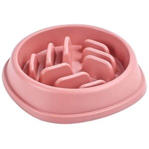 kayashopping Pet Slow Food Bowl - Pink