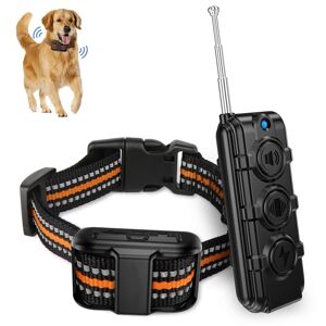 shopnbutik Elektronisk hundetræner genopladeligt fjernbetjening til kæledyr Barking Plug, specifikationer: 1 træk 1 orange