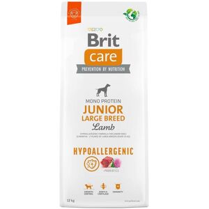 Brit Hypoallergen Junior Lam Af Stor Race Care 12kg Hund Mad Transparent