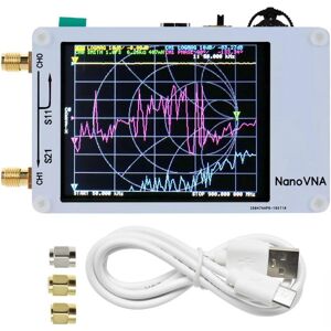 High Discount Original NanoVNA Vector Network Analyzer HF VHF UHF Antenne analysator Stående bølgefrekvensområde 50KHz -900MHz berøringsskærm