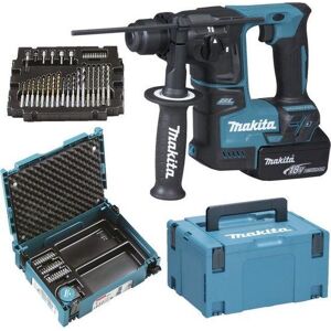 Makita DHR171FJX1 akku-borehammer 18 V 3,0 Ah Li-Ion inkl. 2. batteri, inkl. etui (DHR171FJX1)