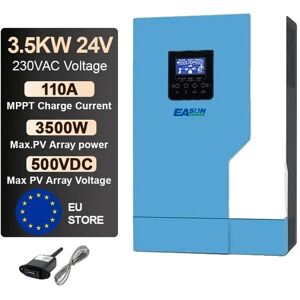 SupplySwap Solcelle Inverter, MPPT Teknologi, Hybrid Funktionalitet, SMG II 36KW-WIFI, 24V, 220-240V