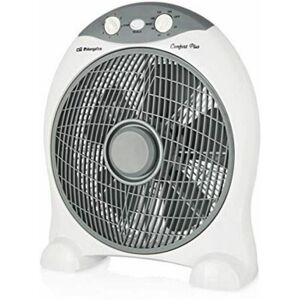 Gulvventilator Orbegozo BF-1030 45W (Ø 30 cm) 45 W Hvid/Grå