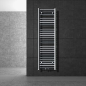 ECD-Germany Badeværelsesradiator Sahara 400x1500 mm krom lige med centertilslutning LuxeBath