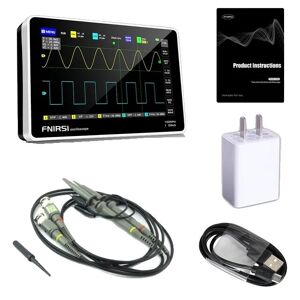 SupplySwap Digital Tablet Oscilloskop, Lille Størrelse, 2 Kanaler, 100M Båndbredde, 1GS Prøvehastighed, FNIRSI-1013D