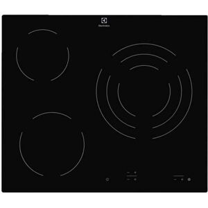 Electrolux Keramisk Kogeplade Ehf6232iok 60 Cm Sort