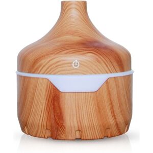 Teknikproffset Luftfugter/Aroma Diffuser i trædesign 300ml, Lyst træ