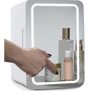 High Discount 8l Mini Køleskab Household Beauty With Mirror Led Light britisk stik