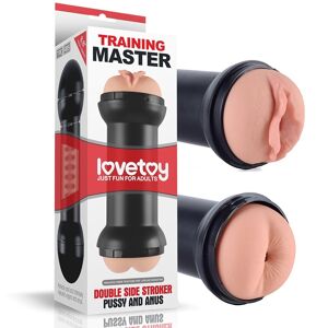 LOVETOY MASTURBATOR DOUBLE SIDE STROKER PUSSY AND ANUS