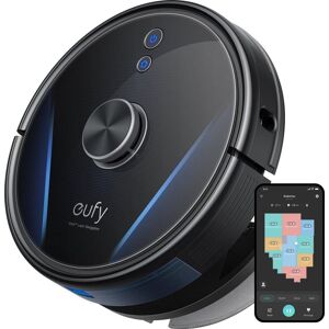 eufy RoboVac LR30 Hybrid+ robotstøvsuger og moppe, iPath Laser Navigation, 3000Pa sugning