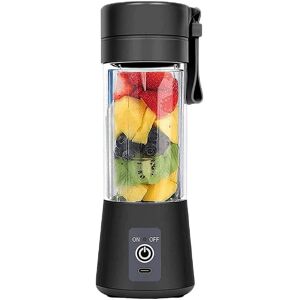 Delivast Højkvalitets trådløs mixer/blender 380 ml sort