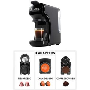 SupplySwap Espresso Kapsel Kaffemaskine, 1600W Effekt, 19 Bar Tryk, 3IN1