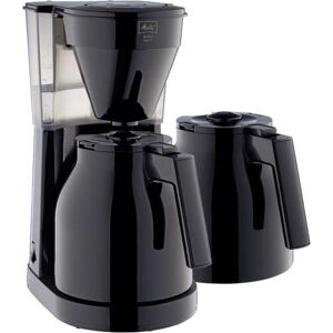 Melitta Easy Therm II - Filter kaffebryggare 1L - 1050 W + andra kanna - Svart