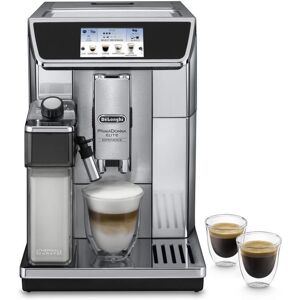 DeLonghi ECAM650.85.MS Espresso-ansluten rivare PrimaDonna Elite Experience - Grå