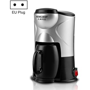 Homezest Household Small Coffee Machine Fully Automatic Portable Mini Single Cup Coffee Maker, Style:EU Plug(Black)