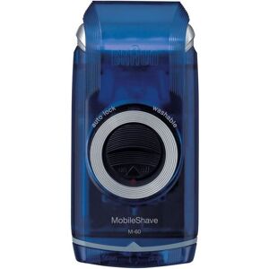 Braun PocketGo M60b Folie shaver Sort, Blå