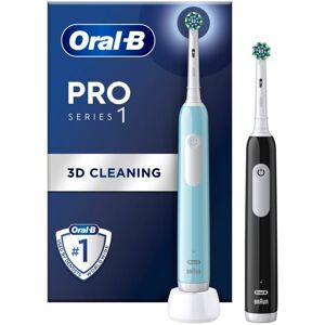 Oral B Eltandborste Pro1 Duo Black / Turquoise