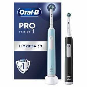 Din Butik Oral-B PRO1 DUO Elektrisk Tandbørste - 2-pakke til effektiv tandpleje (1)