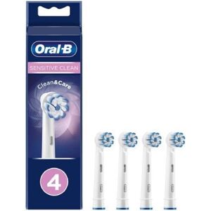 Oral B Oral-B Sensitive Clean 80339545 børstehoved til elektrisk tandbørste 4 stk Hvid