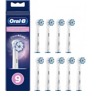 Oral-B Sensitive Clean 80339524 børstehoved til elektrisk tandbørste 9 stk Hvid