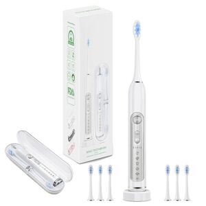 SupplySwap Elektrisk tandbørste, Smart Timer, Tandblegning, Hvid