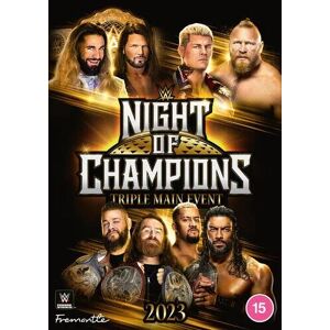 MediaTronixs WWE: Night of Champions 2023 DVD (2023) Cody Rhodes Cert 15 Region 2