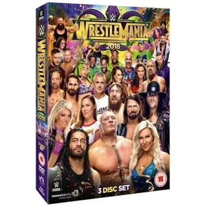 MediaTronixs WWE: Wrestlemania 34 DVD (2018) John Cena Cert 15 3 Discs Region 2