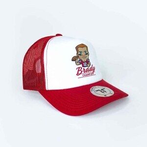 Bengans Tokyo Time - Tom Brady Nflpa Emoji Wht/Red Snapback C