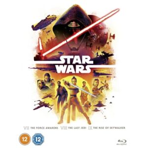 Star Wars Trilogy: Episodes VII, VIII and IX (Blu-ray) (Import)